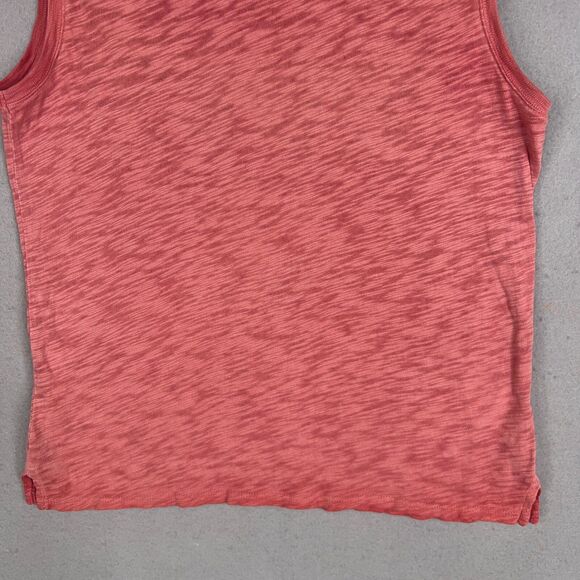 ATM Tank Womens Small Pink Red Heather Anthony Thomas Melillo Cotton Slub Jersey - Picture 3 of 13
